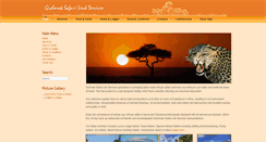 Desktop Screenshot of gichmaksafarikenya.com